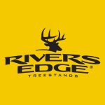 Rivers Edge Treestand SQ Logo on Yellow
