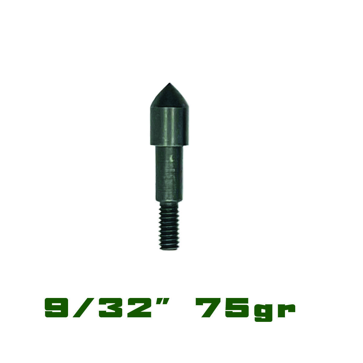 Saunders 9/32 size 75gr Screw-in Fieldpoint