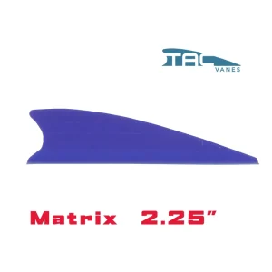 TAC Vanes Matrix 2_25 Fletch - Blue