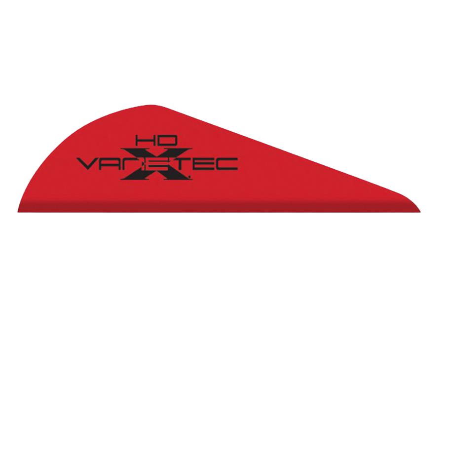 Vanetec HD 2 inch Fletch - Ras Red