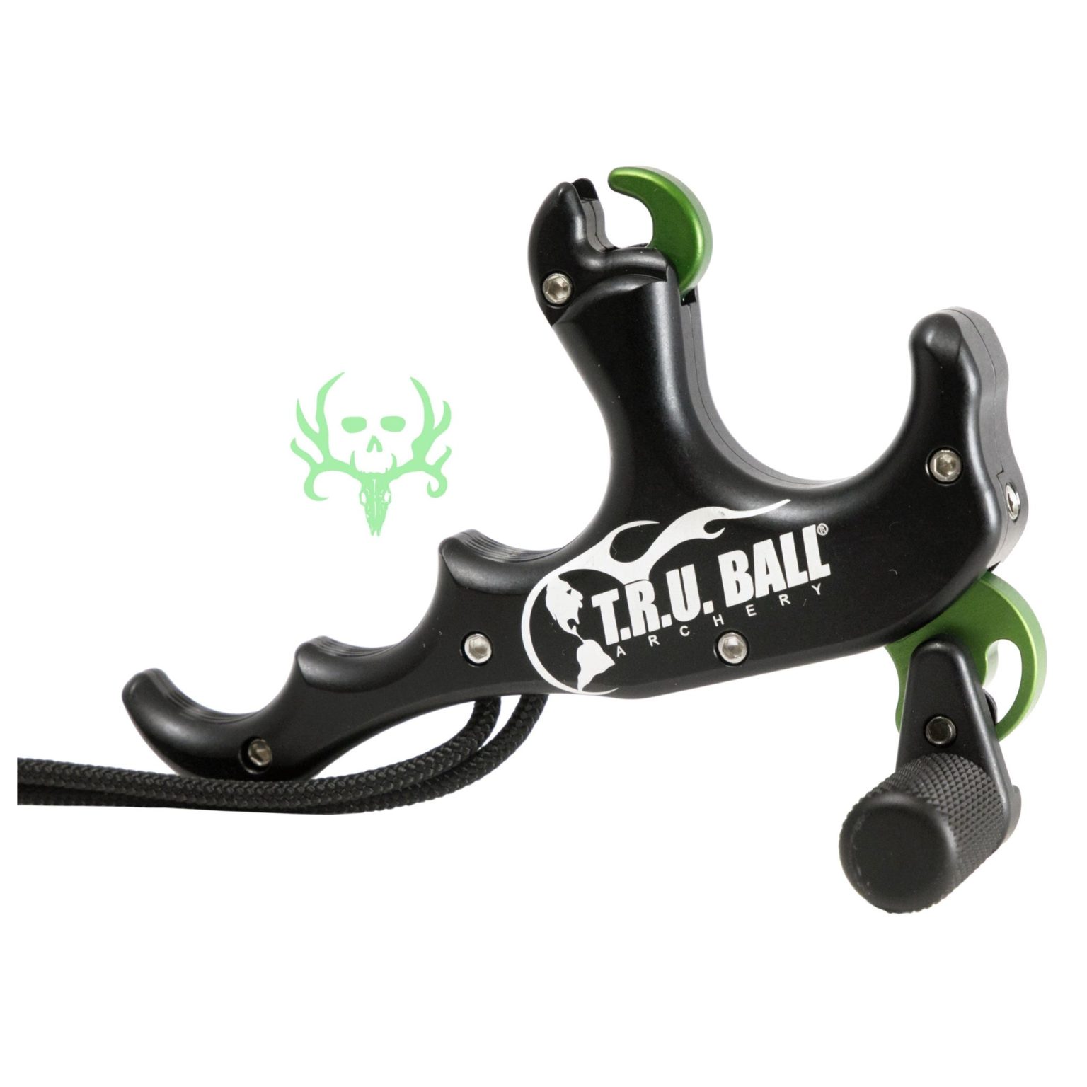 truball-bone-collector-t-rex-black-thumb-button-release-aid-archer-s-edge
