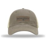 Bowtech Unstructured Leather Logo Trucker.jpg