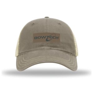 Bowtech Unstructured Leather Logo Trucker.jpg