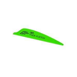 Flex-Fletch FFP-187 Vanes in Cosmic Green