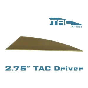 TAC Vanes TAC Driver 2.75" Fletch (OD Green)