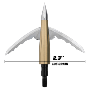 Bowmar Archery BEAST Broadhead - 125gr - 2.3" Aluminium