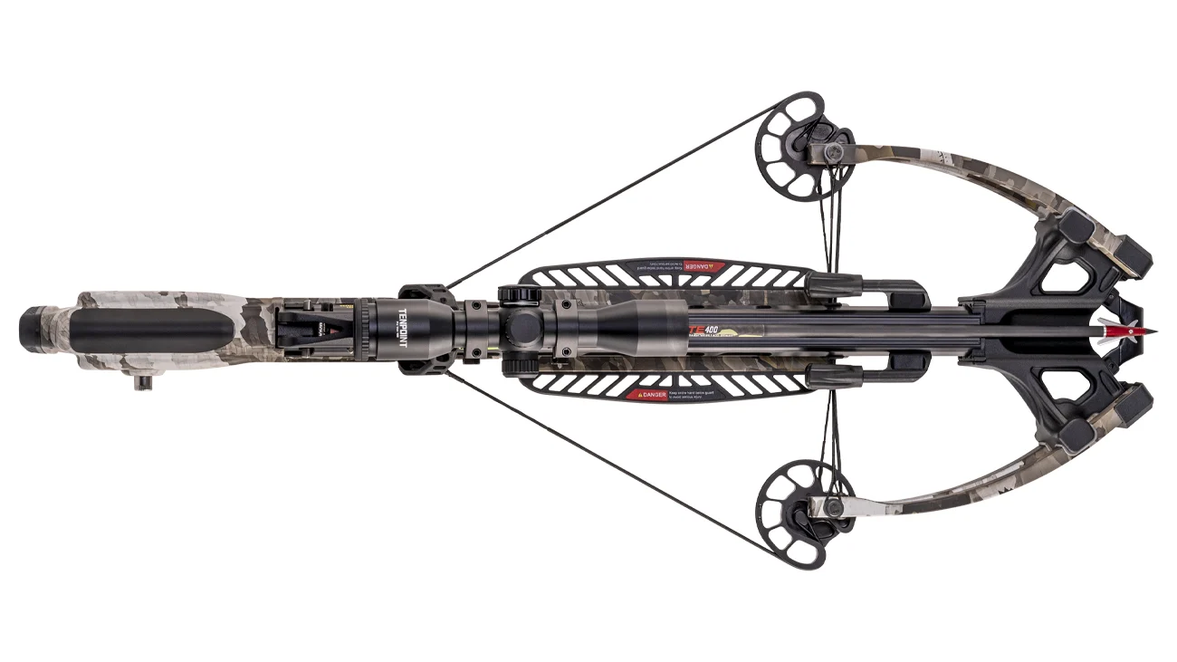 Tenpoint Venom X Crossbow in Vektra Camo Finish - Top View