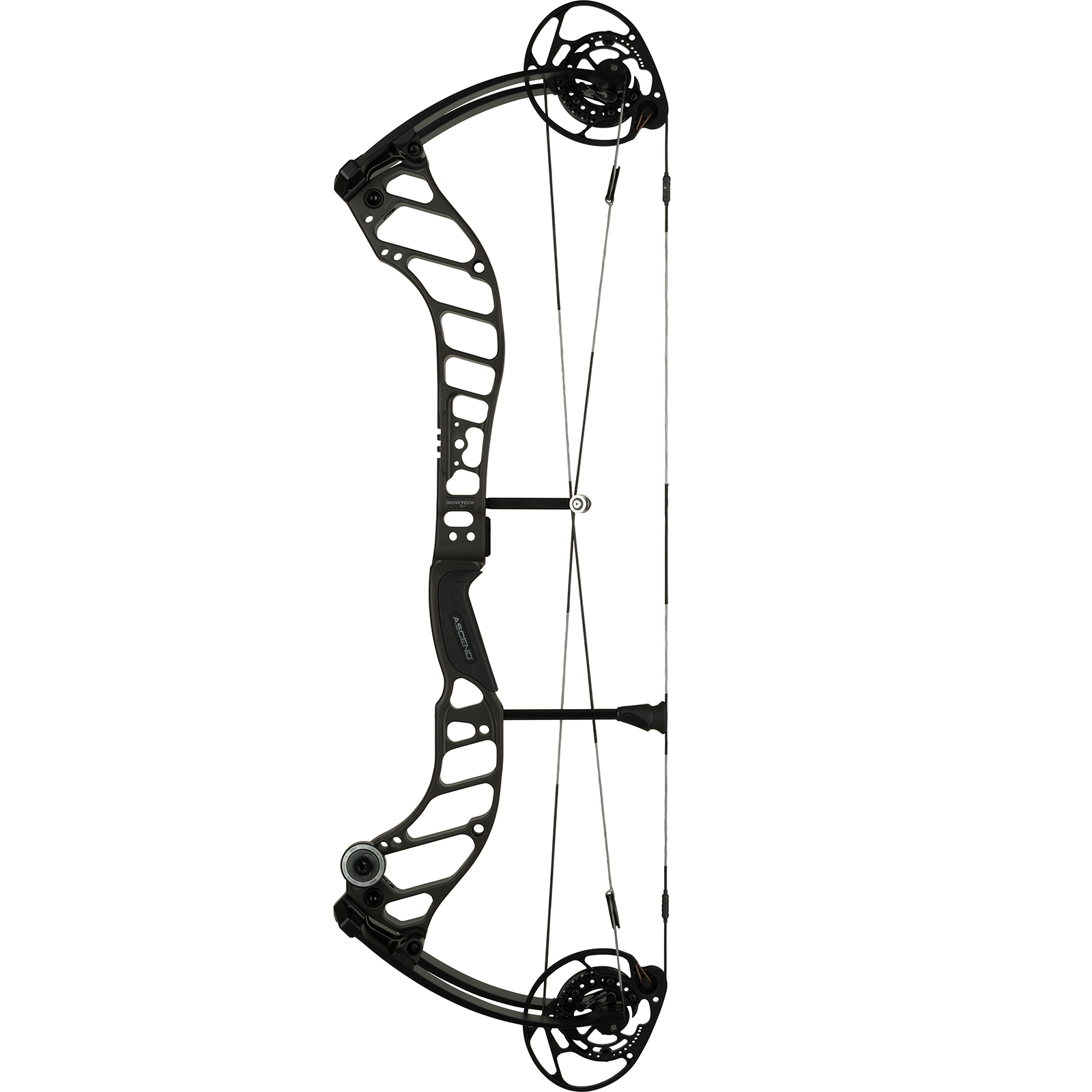 Bowtech Ascend Stealth Grey on White Square