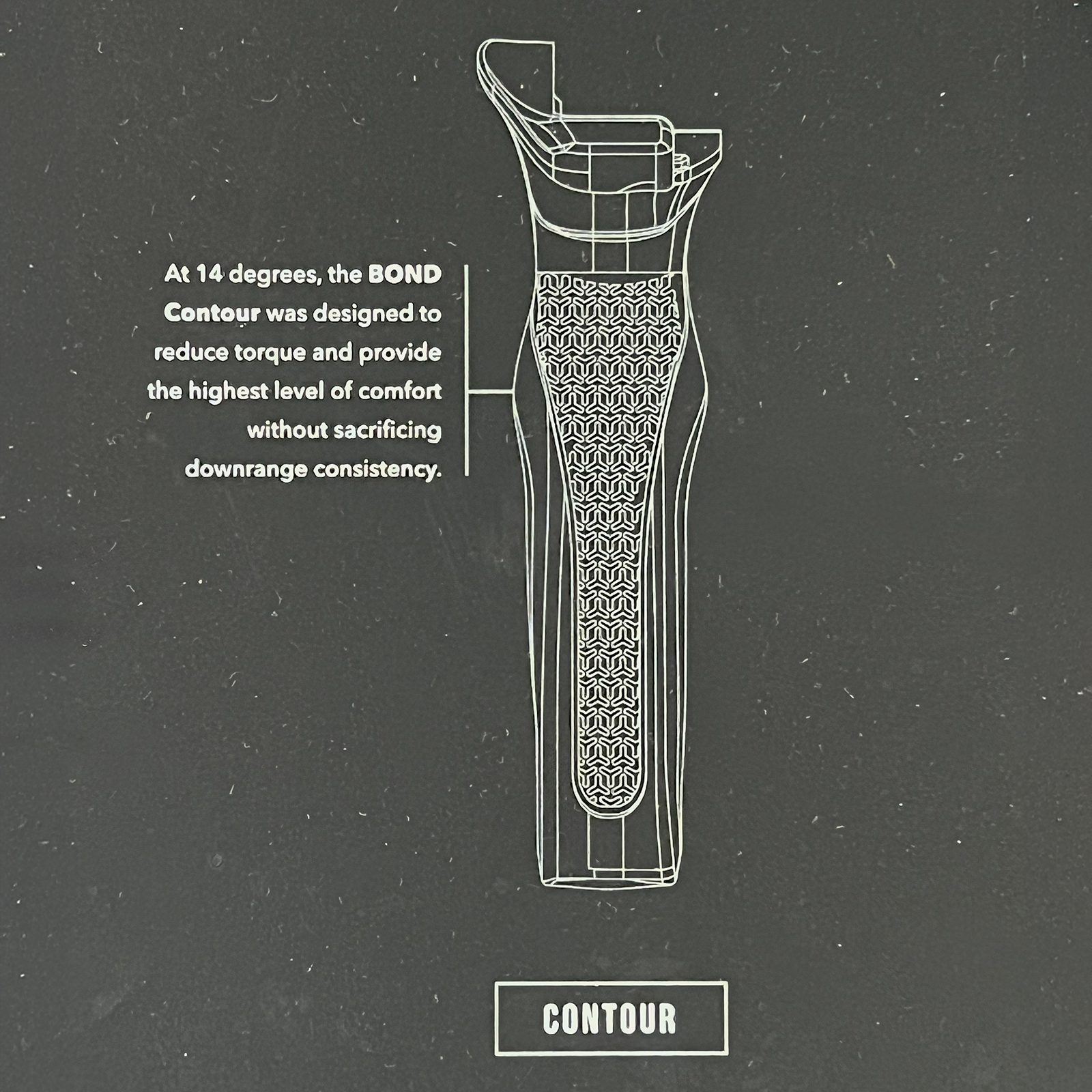 Mathews Bond Grip Contour - drawing