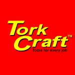 Tork Craft Logo on Red