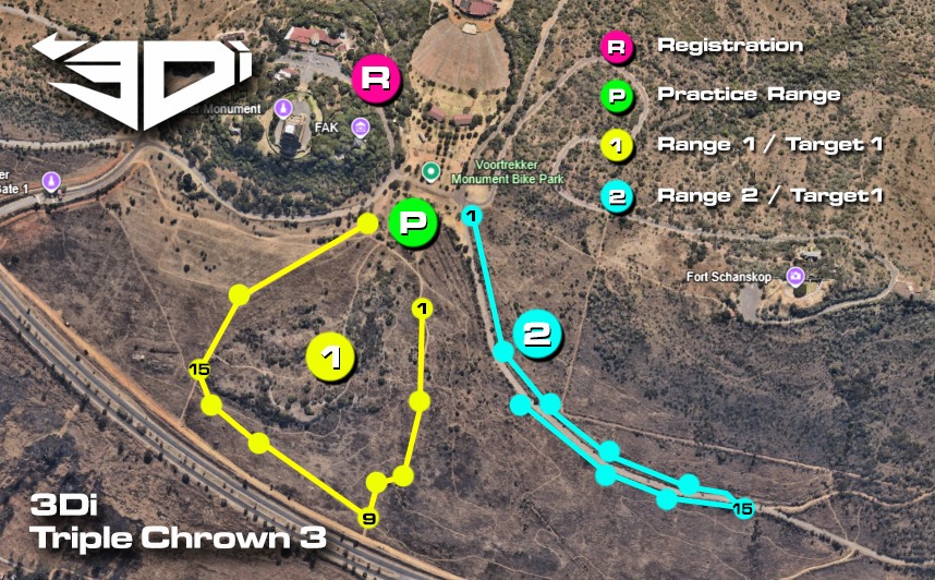 Triple Crown - Leg 3 Map