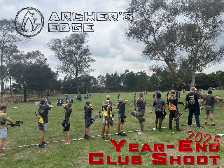 Archers Edge Year End Club Shoot 6-target line