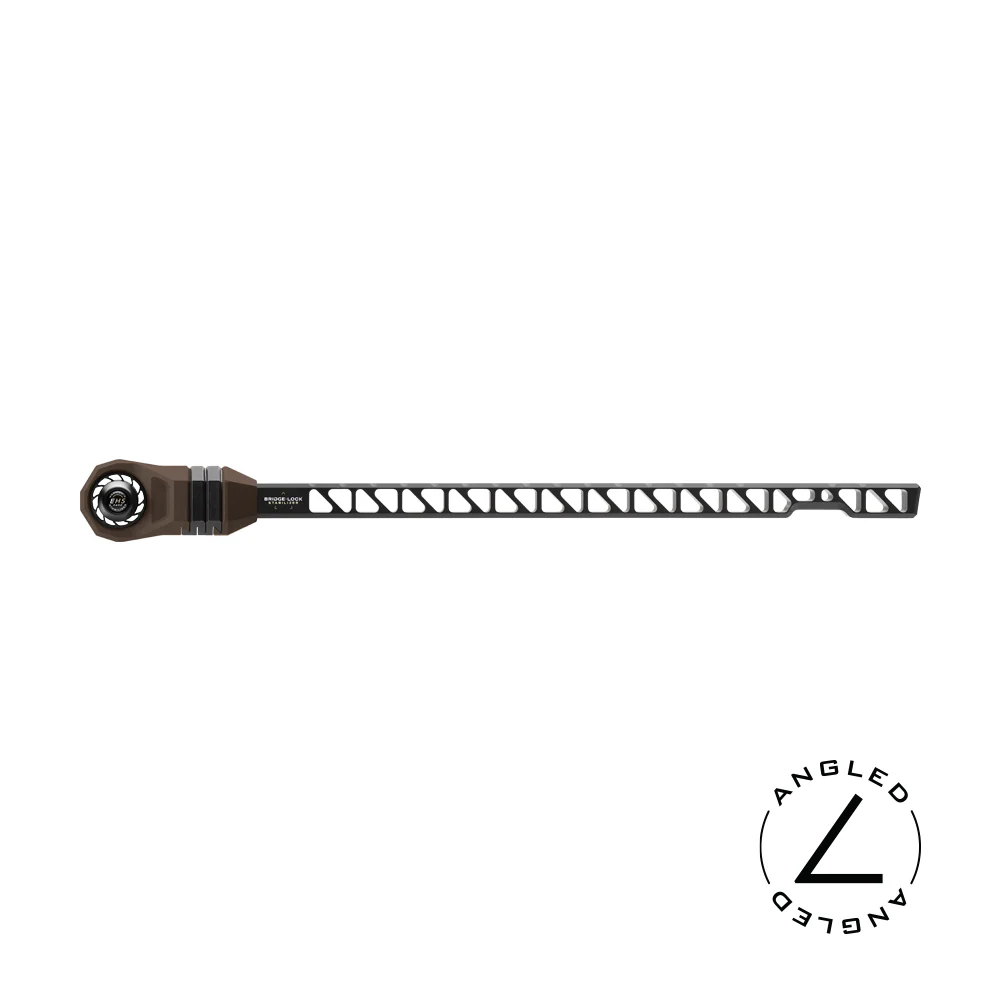 Mathews Angled Bridge-Lock 12" Stabilizer in Kodiak Brown