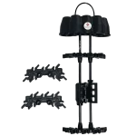Conquest Talon 5+2 Arrow Quiver - Matte Black