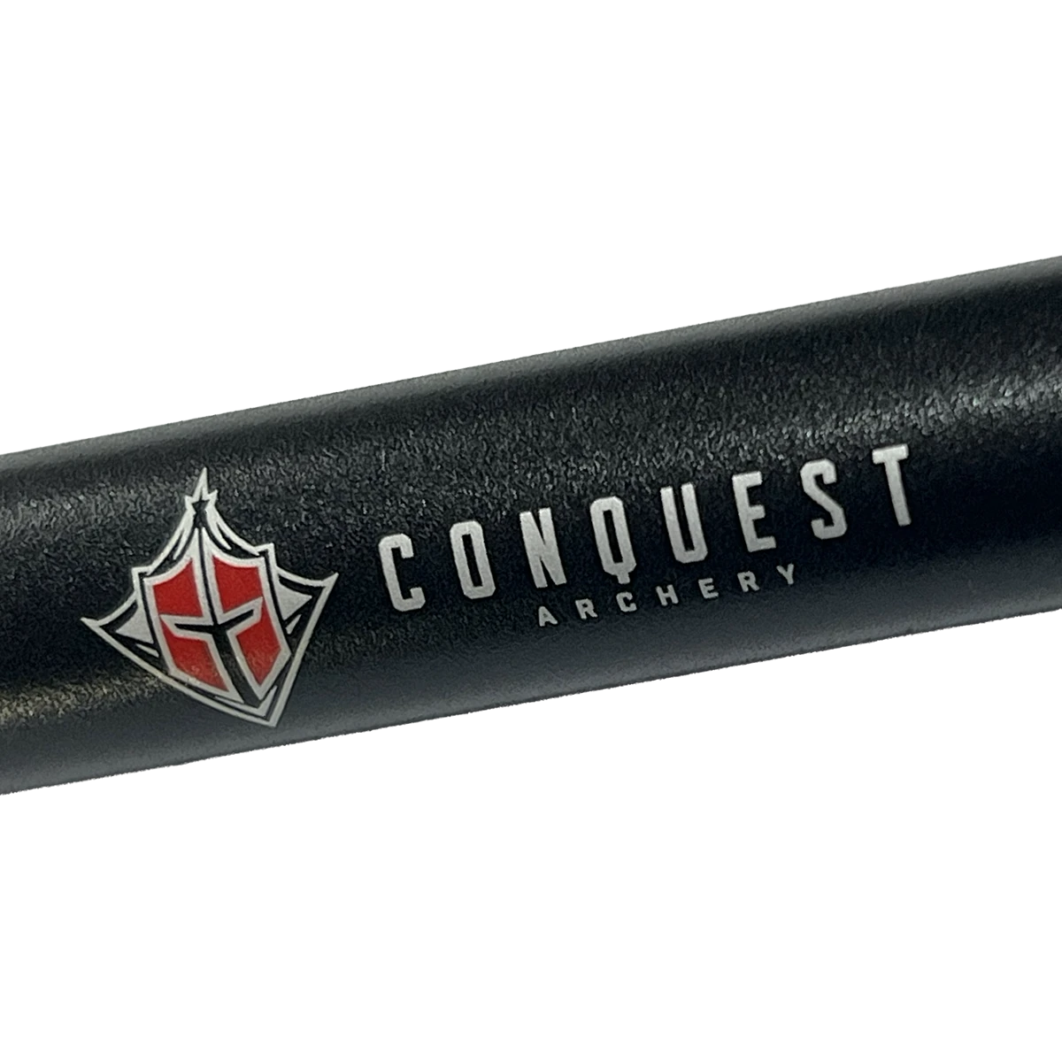 Conquest Archery Logo on .625 Bar