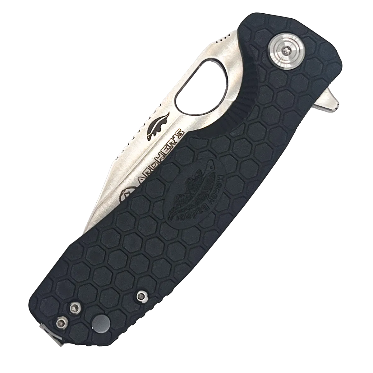 Honey Badger Clip-Point Black Closed