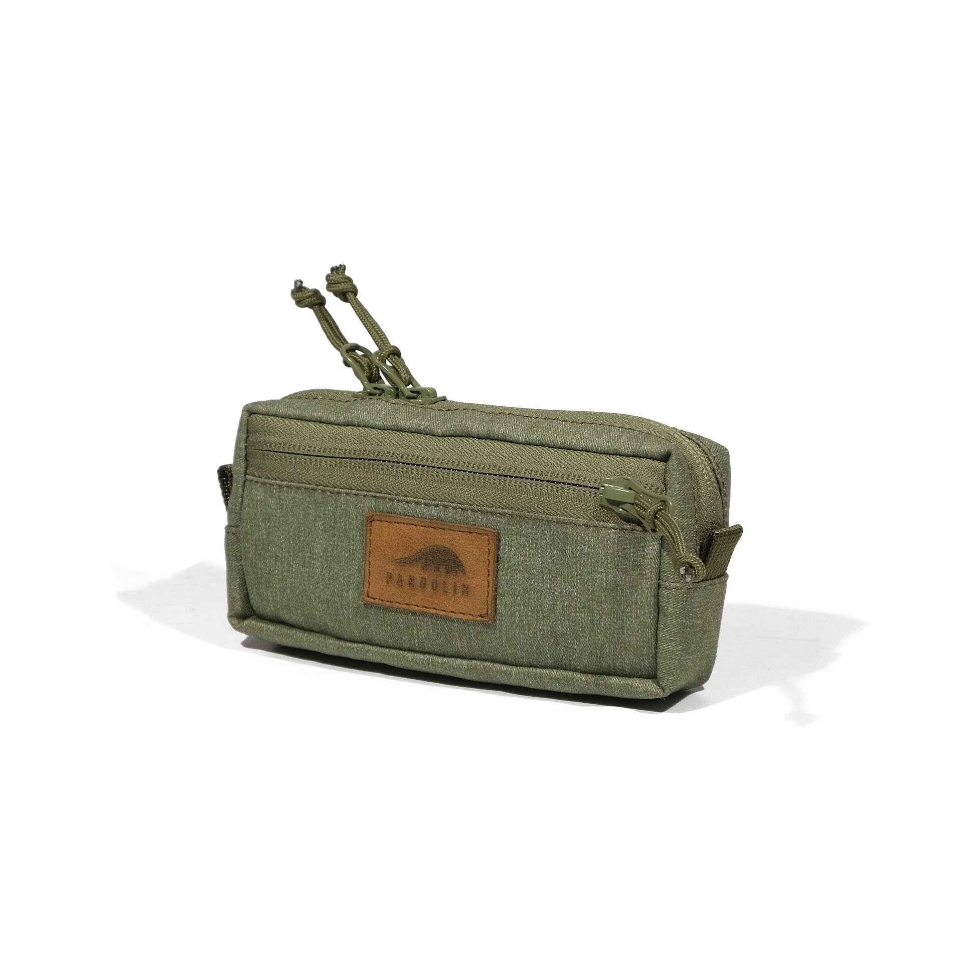 Pangolin Molle Bottom Pouch, Zippered - Green Jean