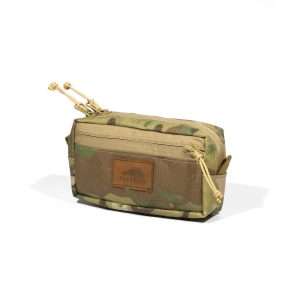 Pangolin Molle Bottom Pouch, Zippered - Multi Camo