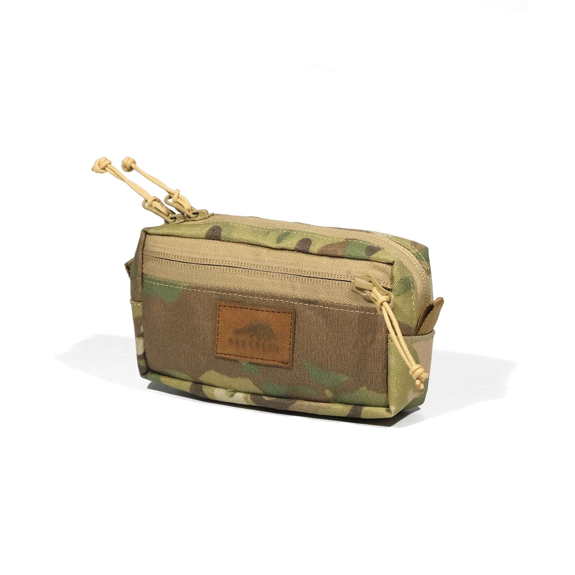 Pangolin Molle Bottom Pouch, Zippered - Multi Camo