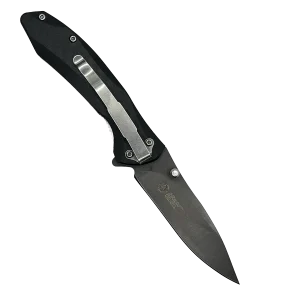 Ultra-Edge Drop Point Titanium Coated - Open with AE Logo