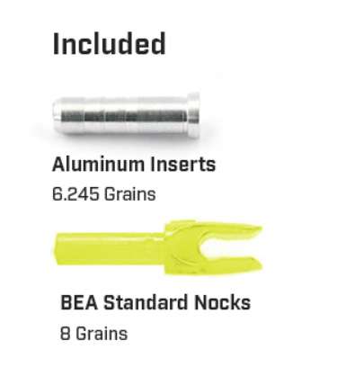 Black Eagle Talon Arrow included extras