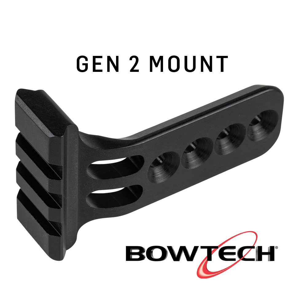 Bowtech Centermass Bar to Picatinny Rail Adapter - Gen 2