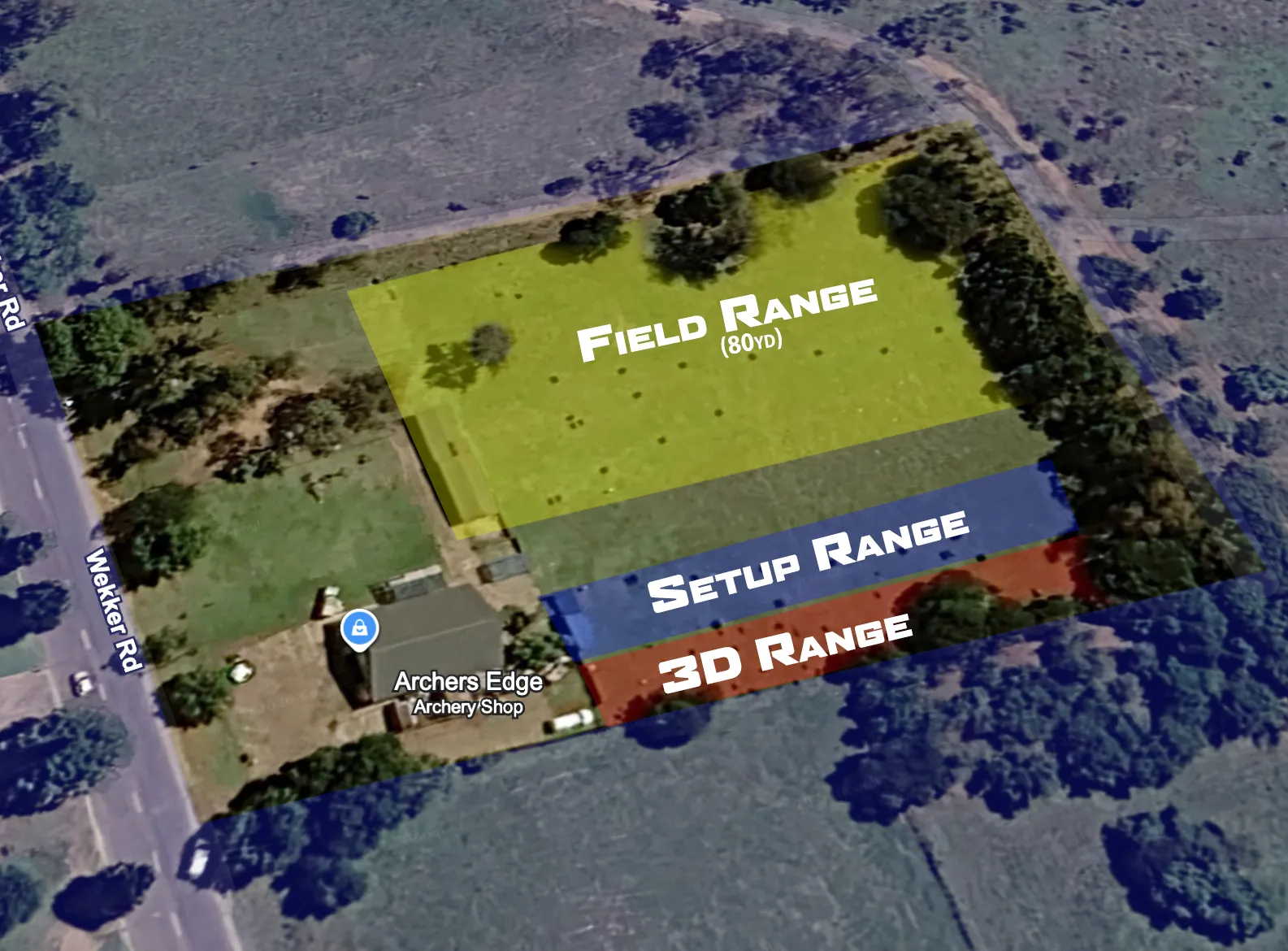 Archers Edge Range Layout-2026