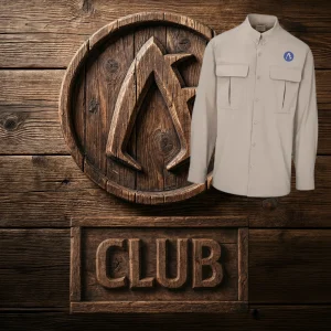 Club Archers Edge-Khaki Long Sleeve shirt