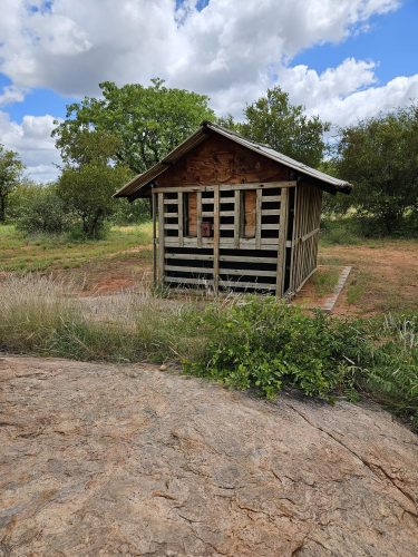 Ludwigslust plaas Petershof Hout Boog Skuiling 375x500