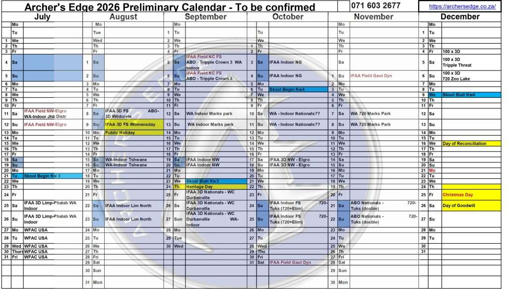 Jul-Dec 2026 Calendar