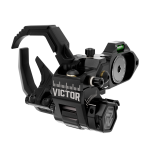 The Victor by Vapor Trail, Limbdriver Rest on standard Berger mount - RH Black