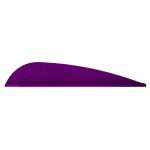 AAE elite-plastifletch-26 vane - Purple (2.80")
