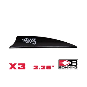 Bohning X3 Vane 225 - Black